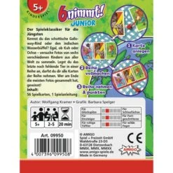 Amigo 6 Nimmt! Junior, Kartenspiel 5 Amigo 6 Nimmt! Junior, Kartenspiel -Spielzeug Verkaufsgeschäft Amigo 6 nimmt Junior Kartenspiel@@1919250 2