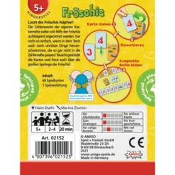 Amigo Fröschis, Kartenspiel -Spielzeug Verkaufsgeschäft Amigo Fr schis Kartenspiel@@1919248 2