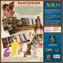 Asmodee Ankh - Pantheon, Brettspiel -Spielzeug Verkaufsgeschäft Asmodee Ankh Pantheon Brettspiel@@1902162 3
