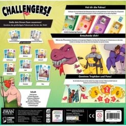 Asmodee Challengers!, Kartenspiel -Spielzeug Verkaufsgeschäft Asmodee Challengers Kartenspiel@@1909800 3