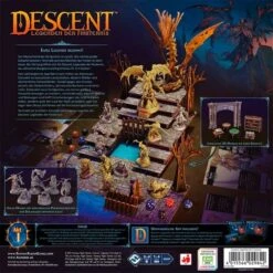 Asmodee Descent Legenden Der Finsternis, Brettspiel -Spielzeug Verkaufsgeschäft Asmodee Descent Legenden der Finsternis Brettspiel@@1727424 3