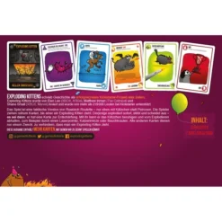 Asmodee Exploding Kittens - Party-Pack, Kartenspiel -Spielzeug Verkaufsgeschäft Asmodee Exploding Kittens Party Pack Kartenspiel@@1727259 3