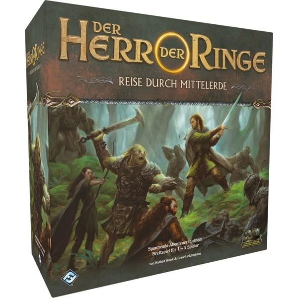 Asmodee Herr Der Ringe: Reise Durch Mittelerde, Brettspiel 1 Asmodee Herr Der Ringe: Reise Durch Mittelerde, Brettspiel