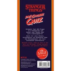 Asmodee Stranger Things: Das Große Quiz, Quizspiel -Spielzeug Verkaufsgeschäft Asmodee Stranger Things Das gro e Quiz Quizspiel@@1864079 3