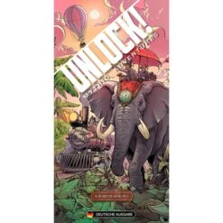 Asmodee Unlock! In 80 Minuten Um Die Welt, Kartenspiel -Spielzeug Verkaufsgeschäft Asmodee Unlock In 80 Minuten um die Welt Kartenspiel@@1901703 2
