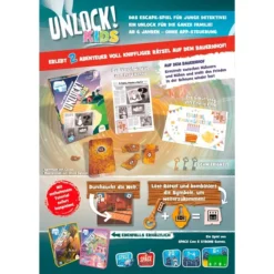 Asmodee Unlock! Kids - Auf Dem Bauernhof, Kartenspiel -Spielzeug Verkaufsgeschäft Asmodee Unlock Kids Auf dem Bauernhof Kartenspiel@@1901708 3