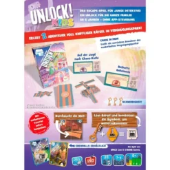 Asmodee Unlock! Kids - Chaos Im Park, Kartenspiel -Spielzeug Verkaufsgeschäft Asmodee Unlock Kids Chaos im Park Kartenspiel@@1901711 3