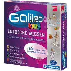 Clementoni Galileo Kids - Das Grosse Wissens-Quiz, Quizspiel