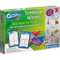 Clementoni Galileo Kids - Wissens-Quiz Für Kinder, Quizspiel