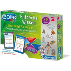 Clementoni Galileo Kids - Wissens-Quiz Für Kinder, Quizspiel -Spielzeug Verkaufsgeschäft Clementoni Galileo Kids Wissens Quiz f r Kinder Quizspiel@@1742289 2
