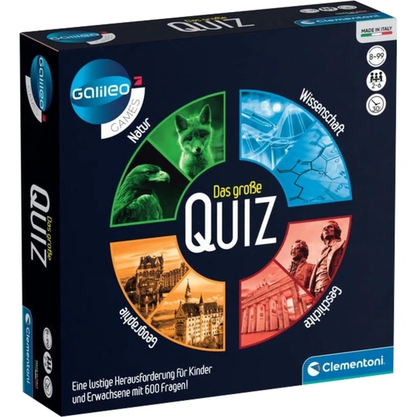 Clementoni Galileo - Das Große Quiz, Quizspiel 1 Clementoni Galileo - Das Große Quiz, Quizspiel