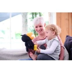 HABA Handpuppe Rabe Theo, Spielfigur -Spielzeug Verkaufsgeschäft HABA Handpuppe Rabe Theo Spielfigur@@1912921 3