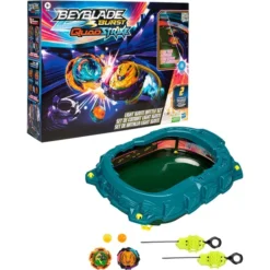 Hasbro Beyblade Burst QuadStrike Light Ignite Battle Set, Geschicklichkeitsspiel -Spielzeug Verkaufsgeschäft Hasbro Beyblade Burst QuadStrike Light Ignite Battle Set Geschicklichkeitsspiel@@100022838 4