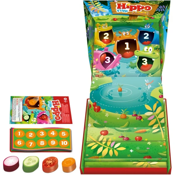 Hasbro Hippo Flipp Junior, Brettspiel 2 Hasbro Hippo Flipp Junior, Brettspiel – Bild 2