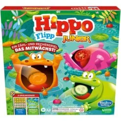 Hasbro Hippo Flipp Junior, Brettspiel 10 Hasbro Hippo Flipp Junior, Brettspiel -Spielzeug Verkaufsgeschäft Hasbro Hippo Flipp Junior Brettspiel@@1893995 2