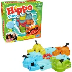 Hasbro Hippo Flipp, Geschicklichkeitsspiel -Spielzeug Verkaufsgeschäft Hasbro Hippo Flipp Geschicklichkeitsspiel@@1sgha01v 2