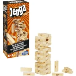 Hasbro Jenga Classic, Geschicklichkeitsspiel -Spielzeug Verkaufsgeschäft Hasbro Jenga Classic Geschicklichkeitsspiel@@1sgha01x 2