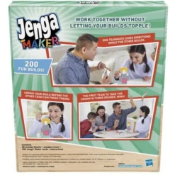 Hasbro Jenga Maker, Geschicklichkeitsspiel -Spielzeug Verkaufsgeschäft Hasbro Jenga Maker Geschicklichkeitsspiel@@1824970 2