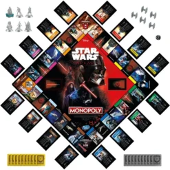 Hasbro Monopoly Dark Side, Brettspiel -Spielzeug Verkaufsgeschäft Hasbro Monopoly Dark Side Brettspiel@@1871524 3