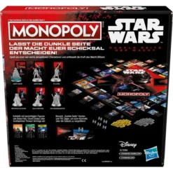 Hasbro Monopoly Dark Side, Brettspiel -Spielzeug Verkaufsgeschäft Hasbro Monopoly Dark Side Brettspiel@@1871524 5