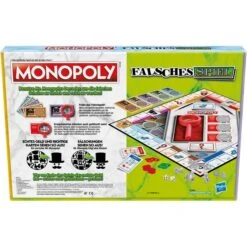 Hasbro Monopoly Falsches Spiel, Brettspiel -Spielzeug Verkaufsgeschäft Hasbro Monopoly falsches Spiel Brettspiel@@1771693 5