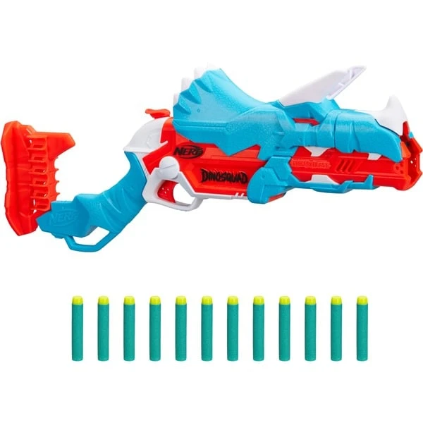Hasbro Nerf DinoSquad Tricera-Blast, Nerf Gun 1 Hasbro Nerf DinoSquad Tricera-Blast, Nerf Gun
