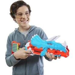 Hasbro Nerf DinoSquad Tricera-Blast, Nerf Gun 20 Hasbro Nerf DinoSquad Tricera-Blast, Nerf Gun -Spielzeug Verkaufsgeschäft Hasbro Nerf DinoSquad Tricera Blast Nerf Gun@@1716863 9