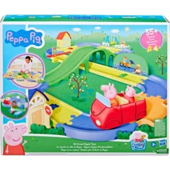 Hasbro Peppa Wutz Peppas Lustige Stadtrundfahrt, Bahn -Spielzeug Verkaufsgeschäft Hasbro Peppa Wutz Peppas lustige Stadtrundfahrt Bahn@@1894070 2