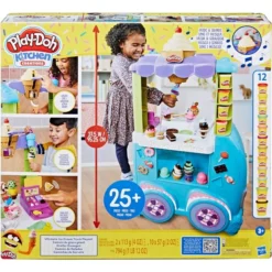 Hasbro Play-Doh Großer Eiswagen, Kneten -Spielzeug Verkaufsgeschäft Hasbro Play Doh Gro er Eiswagen Kneten@@1852769 2