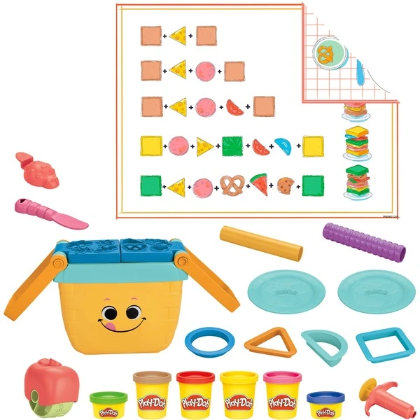 Hasbro Play-Doh Korbi, Der Picknick-Korb, Kneten – Bild 2