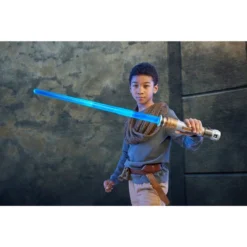 Hasbro Star Wars Lightsaber Forge Obi-Wan Kenobi Elektronisches Blaues Lichtschwert, Rollenspiel -Spielzeug Verkaufsgeschäft Hasbro Star Wars Lightsaber Forge Obi Wan Kenobi elektronisches blaues Lichtschwert Rollenspiel@@100015744 5