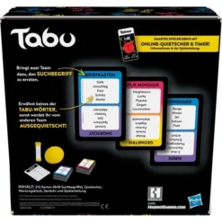Hasbro Tabu, Partyspiel -Spielzeug Verkaufsgeschäft Hasbro Tabu Partyspiel@@1893991 3