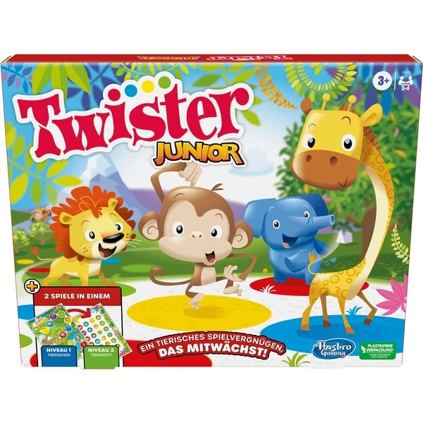 Hasbro Twister Junior, Geschicklichkeitsspiel 4 Hasbro Twister Junior, Geschicklichkeitsspiel – Bild 4