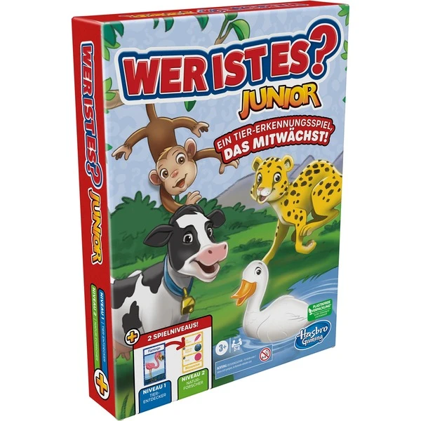 Hasbro Wer Ist Es? Junior, Brettspiel 1 Hasbro Wer Ist Es? Junior, Brettspiel