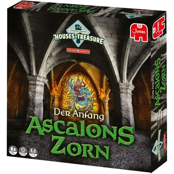 Jumbo Jonathan Eaton's Houses Of Treasure: Episode 1 - Der Anfang - Ascalons Zorn, Brettspiel – Bild 4