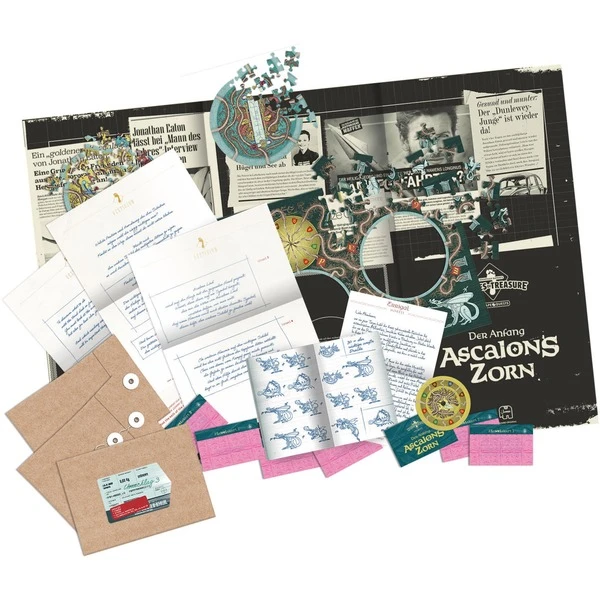 Jumbo Jonathan Eaton's Houses Of Treasure: Episode 1 - Der Anfang - Ascalons Zorn, Brettspiel – Bild 5