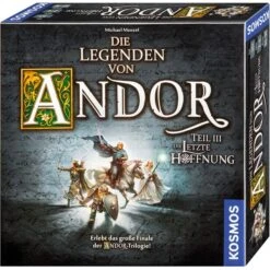 KOSMOS Die Legenden Von Andor - Teil III: Die Letzte Hoffnung, Brettspiel