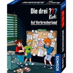 KOSMOS Die Drei ??? Kids - Auf Verbrecherjagd, Kartenspiel