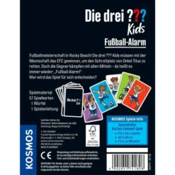 KOSMOS Die Drei ??? Kids - Fußball-Alarm, Kartenspiel -Spielzeug Verkaufsgeschäft KOSMOS Die drei Kids Fu ball Alarm Kartenspiel@@1903581 3