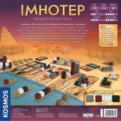 KOSMOS Imhotep, Brettspiel -Spielzeug Verkaufsgeschäft KOSMOS Imhotep Brettspiel@@1sgob01l 2