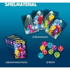 KOSMOS Monster 12, Würfelspiel -Spielzeug Verkaufsgeschäft KOSMOS Monster 12 W rfelspiel@@1733377 2