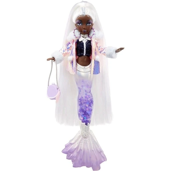 MGA Entertainment Mermaze Mermaidz Winter Waves Crystabella, Puppe 3 MGA Entertainment Mermaze Mermaidz Winter Waves Crystabella, Puppe – Bild 3