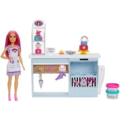 Spielzeug Verkaufsgeschäft 36 Mattel Barbie Bäckerei Spielset Mit Puppe