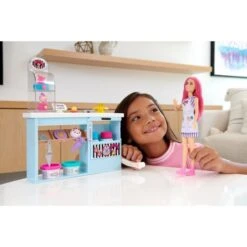 Mattel Barbie Bäckerei Spielset Mit Puppe -Spielzeug Verkaufsgeschäft Mattel Barbie B ckerei Spielset mit Puppe@@1806394 11