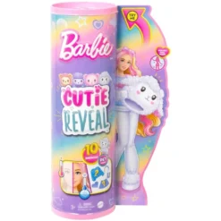 Mattel Barbie Cutie Reveal Cozy Cute Serie - Lämmchen, Puppe -Spielzeug Verkaufsgeschäft Mattel Barbie Cutie Reveal Cozy Cute Serie L mmchen Puppe@@1919233 5