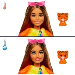 Mattel Barbie Cutie Reveal Dschungel Serie - Tiger, Puppe -Spielzeug Verkaufsgeschäft Mattel Barbie Cutie Reveal Dschungel Serie Tiger Puppe@@100024218 5