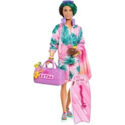 Spielzeug Verkaufsgeschäft -Spielzeug Verkaufsgeschäft Mattel Barbie Extra Fly Ken Puppe mit Strandmode@@1919158 1