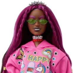 Mattel Barbie Extra Puppe 19 - Pinkfarbenes Haar/Pop Punk -Spielzeug Verkaufsgeschäft Mattel Barbie Extra Puppe 19 pinkfarbenes Haar Pop Punk@@1888852 2