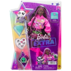 Mattel Barbie Extra Puppe 19 - Pinkfarbenes Haar/Pop Punk -Spielzeug Verkaufsgeschäft Mattel Barbie Extra Puppe 19 pinkfarbenes Haar Pop Punk@@1888852 4