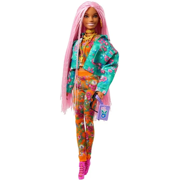Mattel Barbie Extra Puppe Mit Pinken Flechtzöpfen 2 Mattel Barbie Extra Puppe Mit Pinken Flechtzöpfen – Bild 2